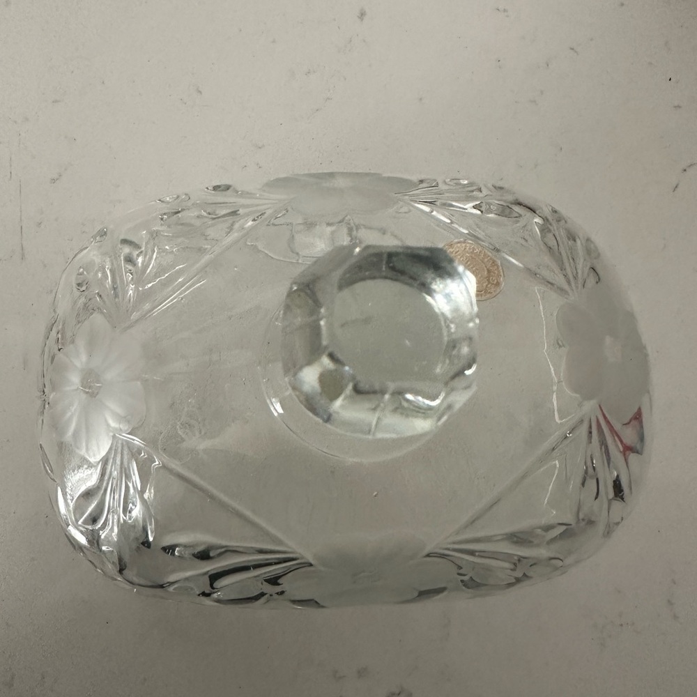Swedish Crystal Rectangular Cloche - Picture 6 of 7